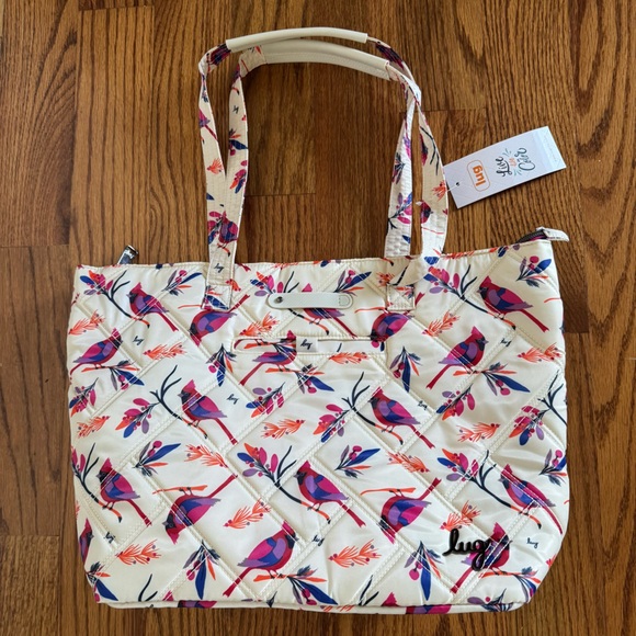lug Handbags - *LOWEST PRICE* NWT Lug Skyliner Tote - Cardinals Cream